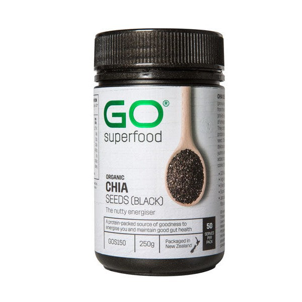 Go Healthy Go Chia Seeds Black 250g