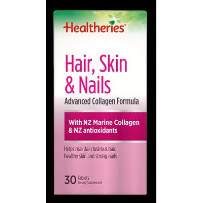 Healtheries Hair, Skin & Nails Tablets, 30 tabs
