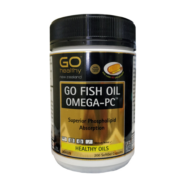 Go Fish Oil Omega-PC SoftGel Capsules 200