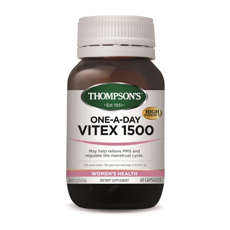 Thompson's One-A-Day Vitex 1500mg 60 Capsules