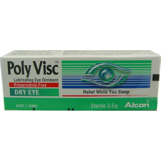 Poly Visc Lubricating Eye Ointment 3.5g
