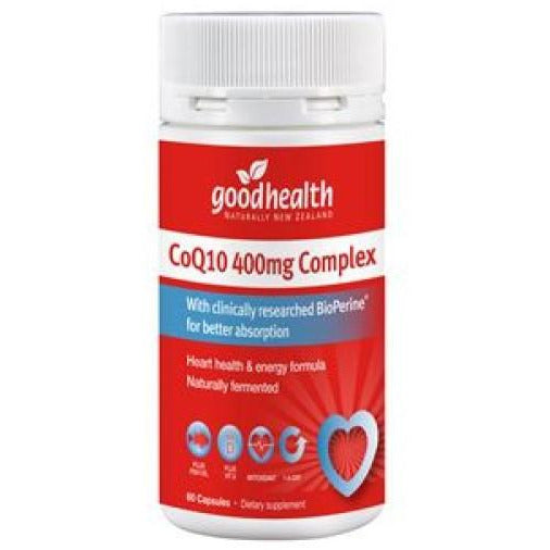 Goodhealth CoQ10 400mg Complex 60 Capsules
