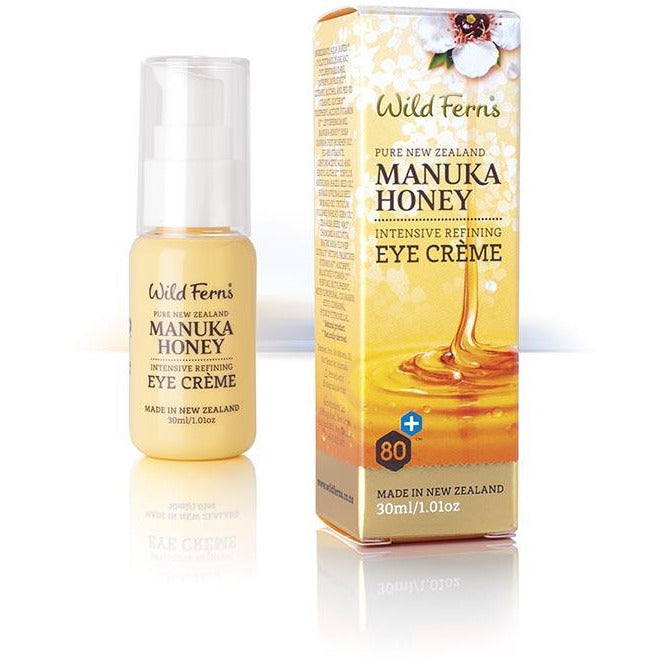 Wild Ferns Manuka Honey Intensive Refining Eye Creme 30ml (New)