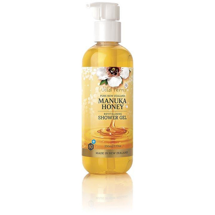 Wild Ferns Manuka Honey Revitalising Shower Gel 230ml (New)