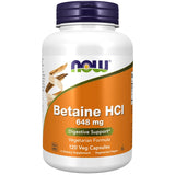 Now Betaine HCL 648mg Vegecaps 120