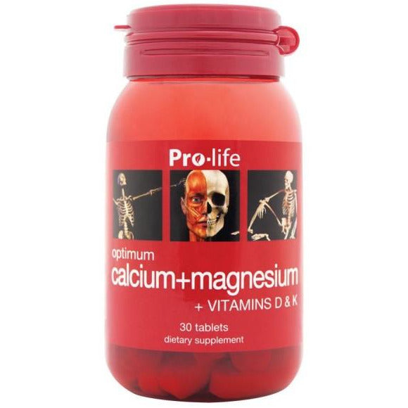 Pro-life Calcium + Magnesium 30 Tablets