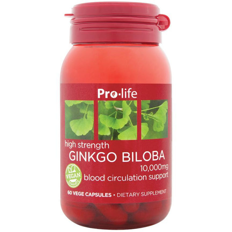 Pro-life Gingko Biloba 60 Capsules