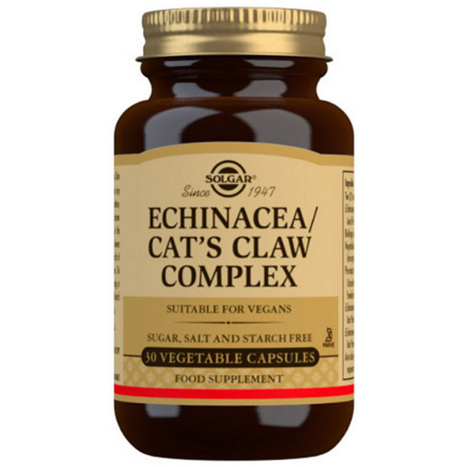 Solgar Echinacea / Cat's Claw Complex Veggie Caps 30